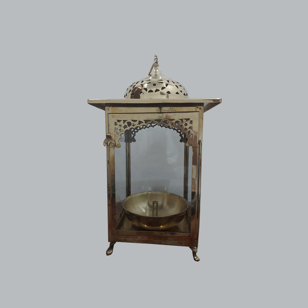 Handmade akhand jyoti dia in brass| big size