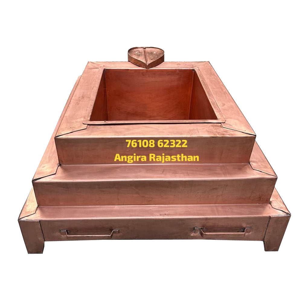 Big size homa kundam for temple or big anusthan in copper