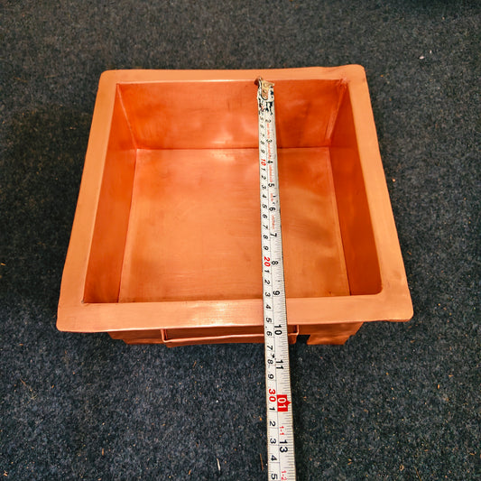 Portable travel friendly hawan kund in copper | Model no 94kS