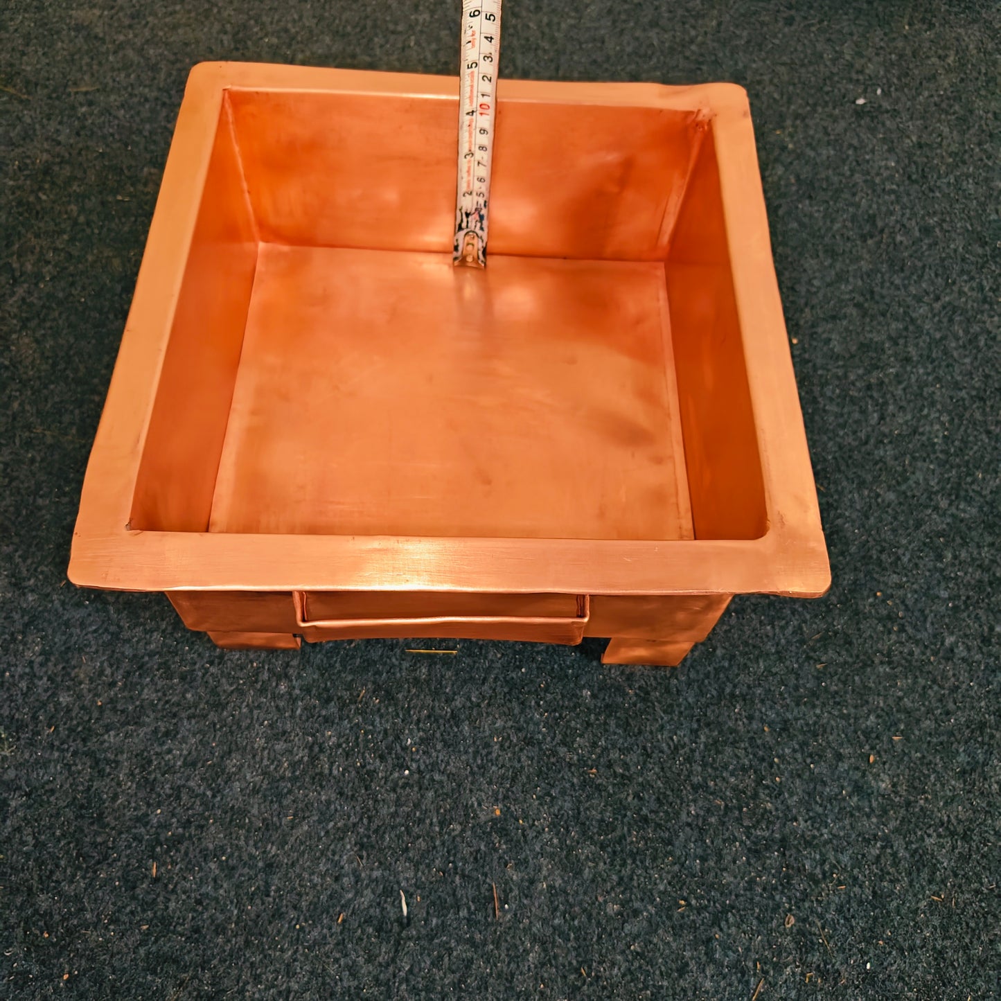 Portable travel friendly hawan kund in copper | Model no 94kS