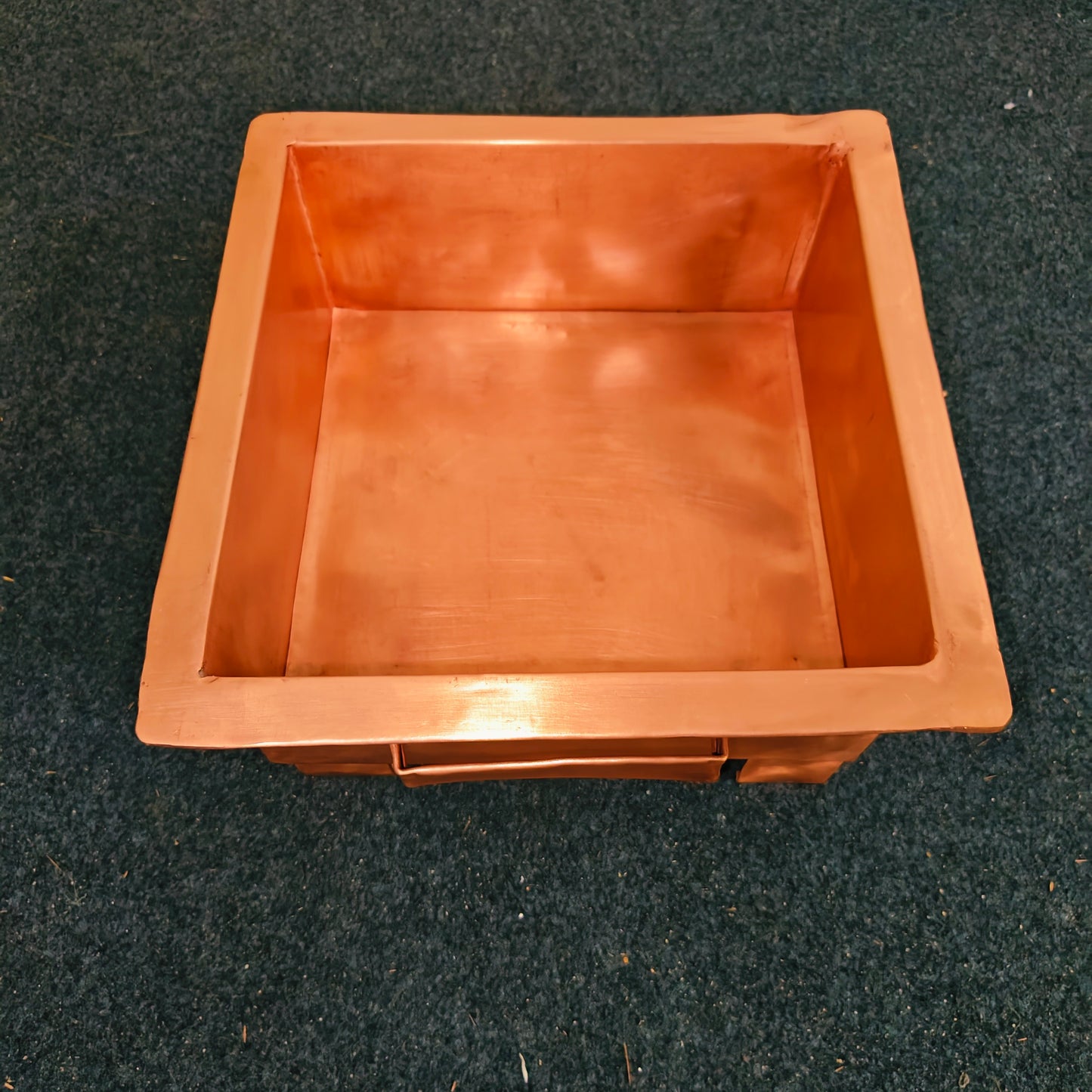 Portable travel friendly hawan kund in copper | Model no 94kS