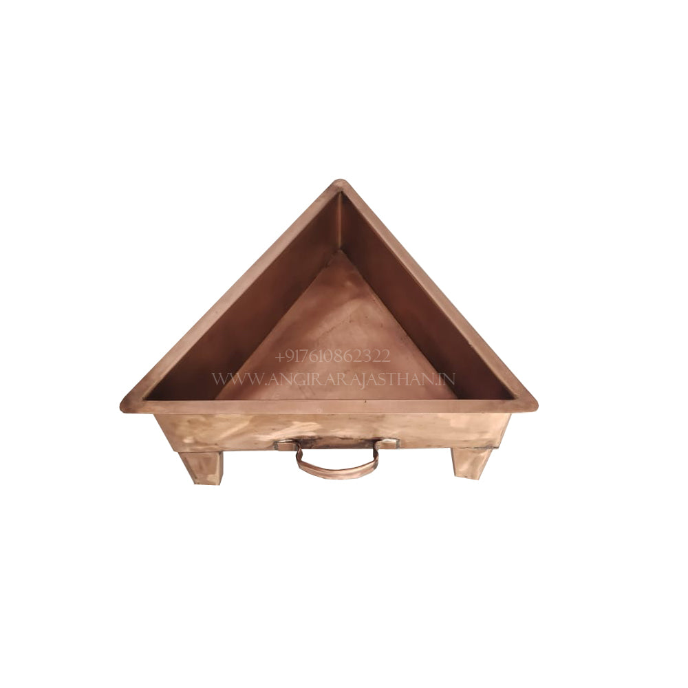Triangle havan kund in 12 inch