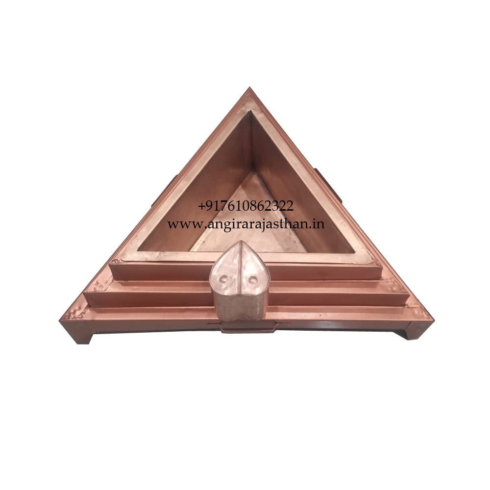 Triangle havan kund in big size