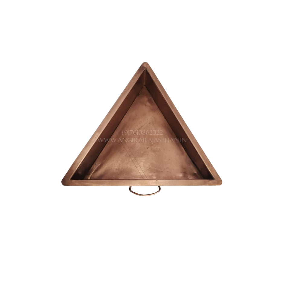 Triangle havan kund in 12 inch